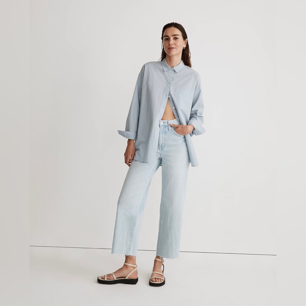 Madewell The Perfect Vintage Wide-Leg Crop Jean